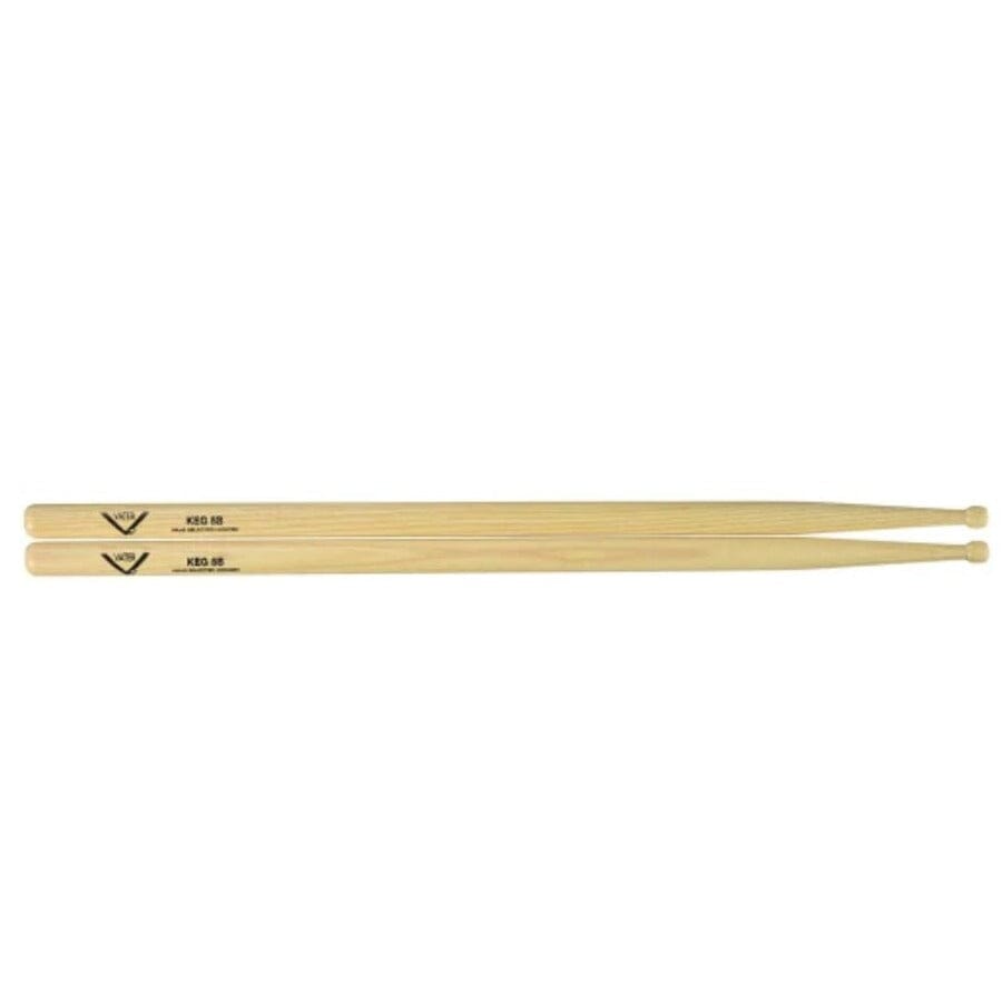 Vater 5B Keg Wood Tip Hickory Drum Stick (VHK5BW) DRUM STICKS vater