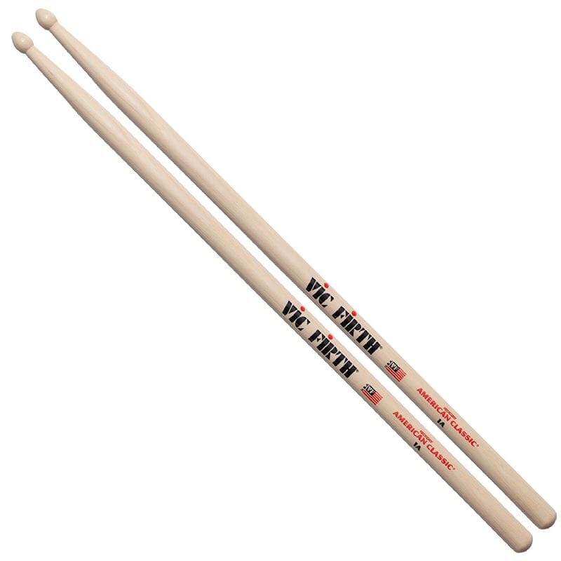 Vic Firth 1A American Classic Drum Sticks (1A) DRUM STICKS Vic Firth