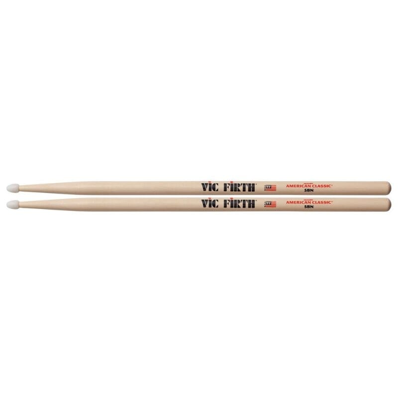 Vic Firth American Classic 5B Nylon Tip (5BN) DRUM STICKS Vic Firth