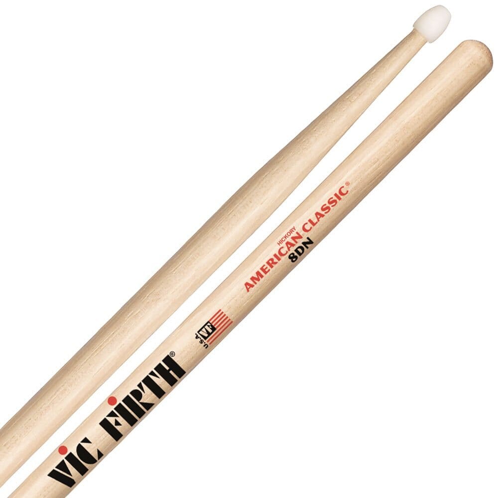 Vic Firth American Classic Jazz 8DN , Nylon Tip (8DN) DRUM STICKS VICFIRTH