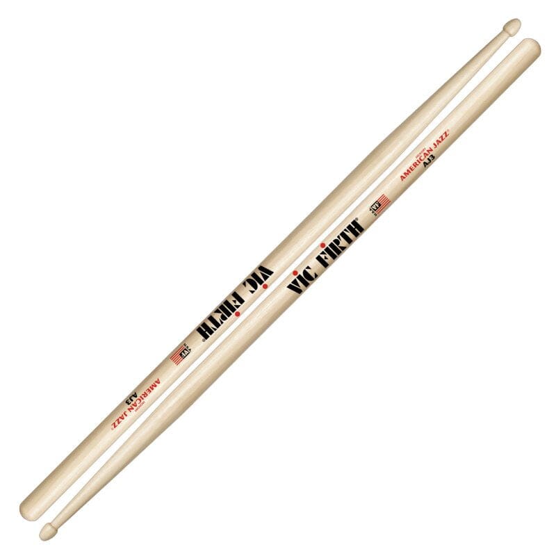 Vic Firth American Jazz AJ3 Drum Sticks (AJ3) DRUM STICKS Vic Firth