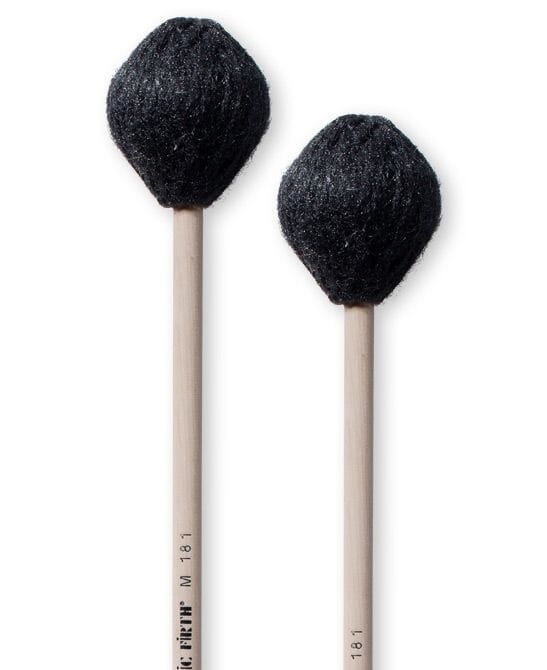Vic Firth Multi-Application Synthetic Core Medium Soft Marimba Mallets (VF-M181) Percussion Mallets Vic Firth 
