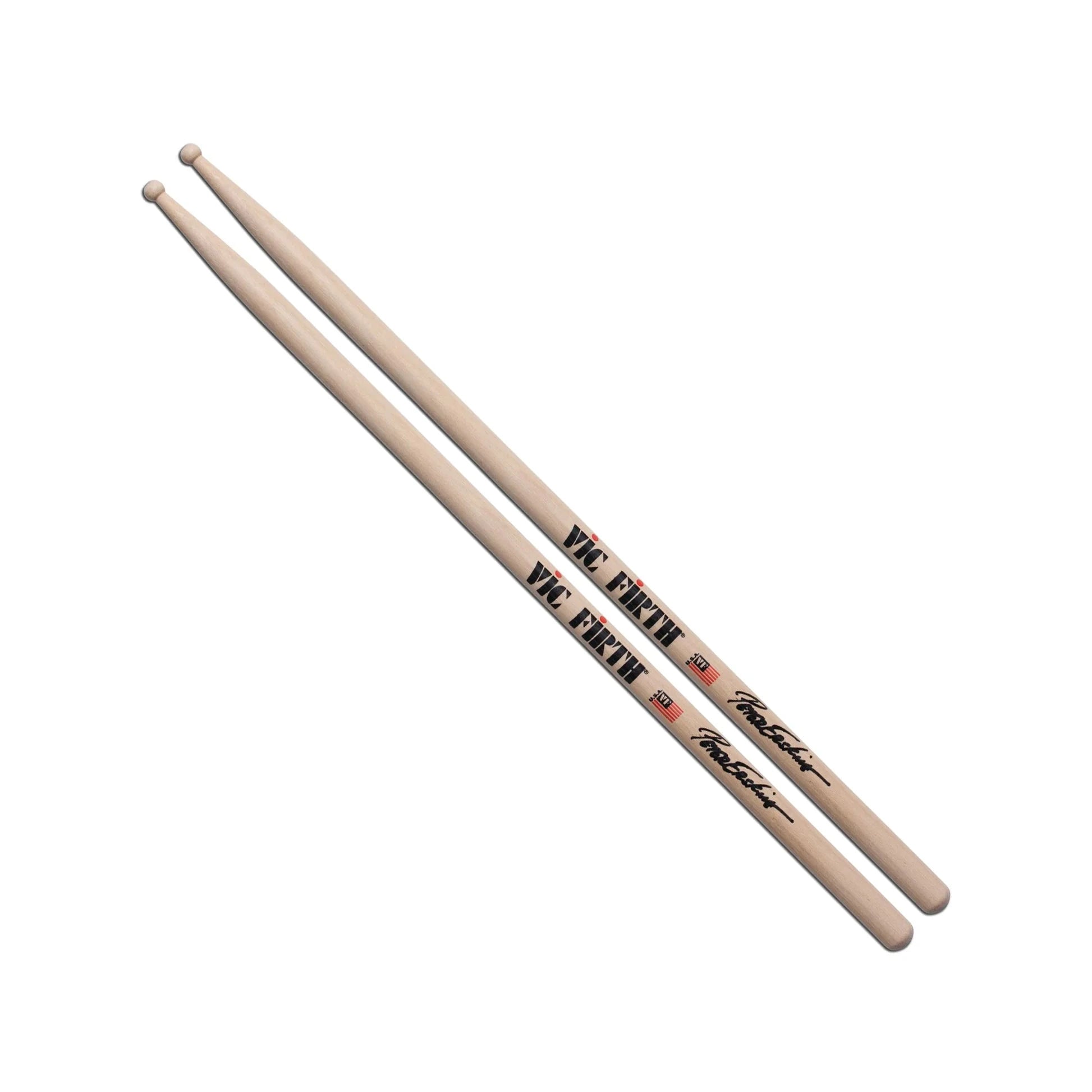 Vic Firth Peter Erskine Signature Drum Sticks, Hickory, Natural (SPE) DRUM STICKS Vic Firth