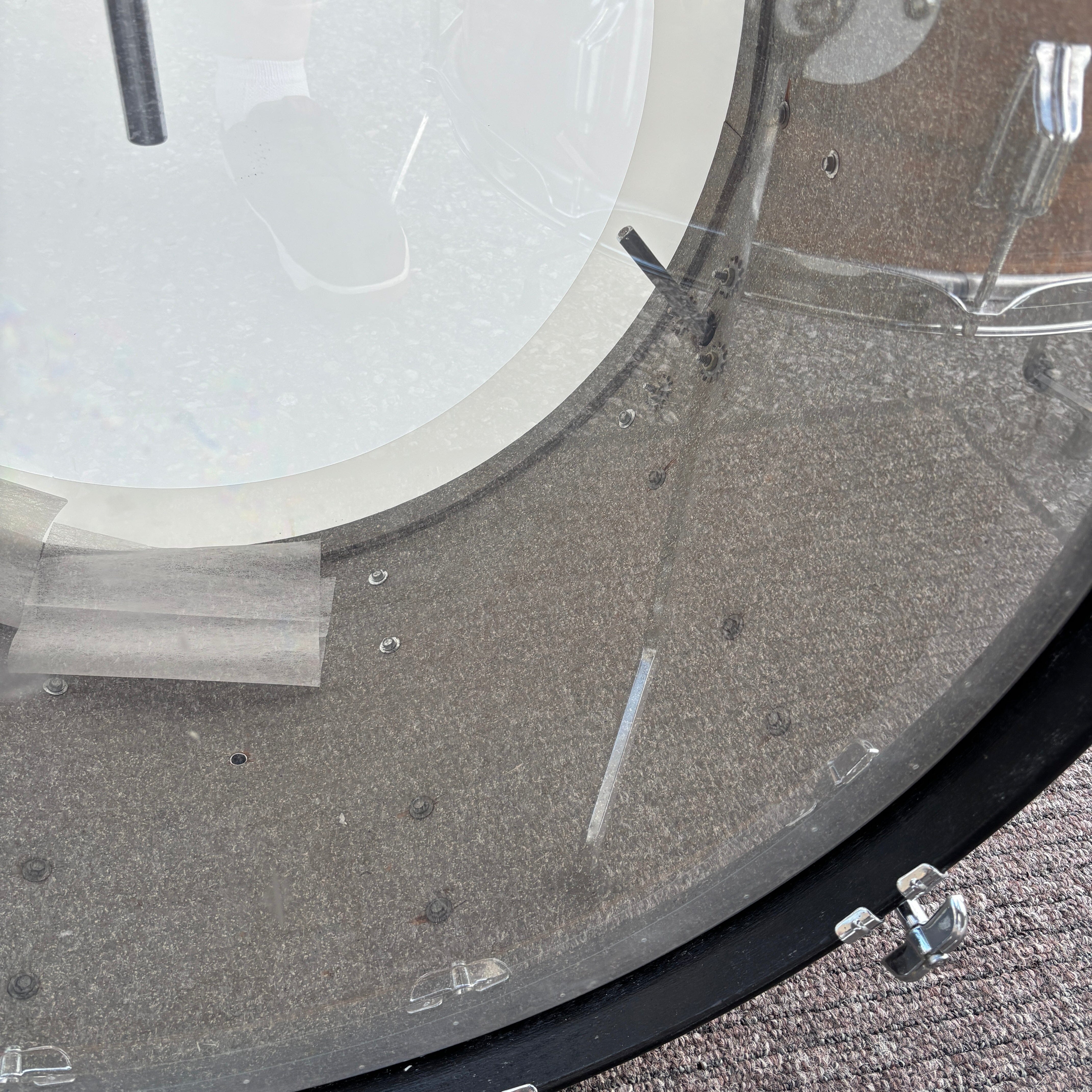Vintage Early 1970s Rogers Fullerton Koa Drum Kit – 24/12/13/16 CONSIGNMENT DRUM KIT Rogers