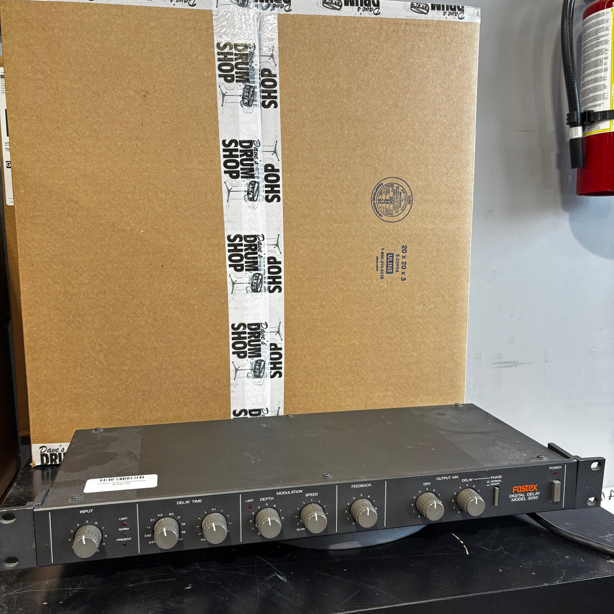 Vintage Fostex 3050 Digital Delay – 1980s Rackmount Effects Processor CONSIGNMENT OTHER FOSTEX