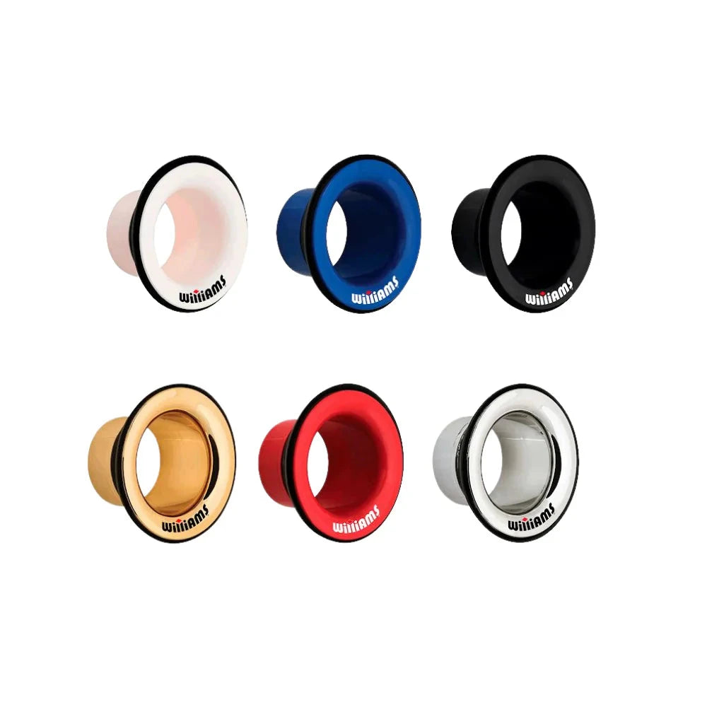 Williams 4" Bass Drum Port, White (WBP-4-WH) NEW DRUM ACCESSORIES Williams Gear & Parts