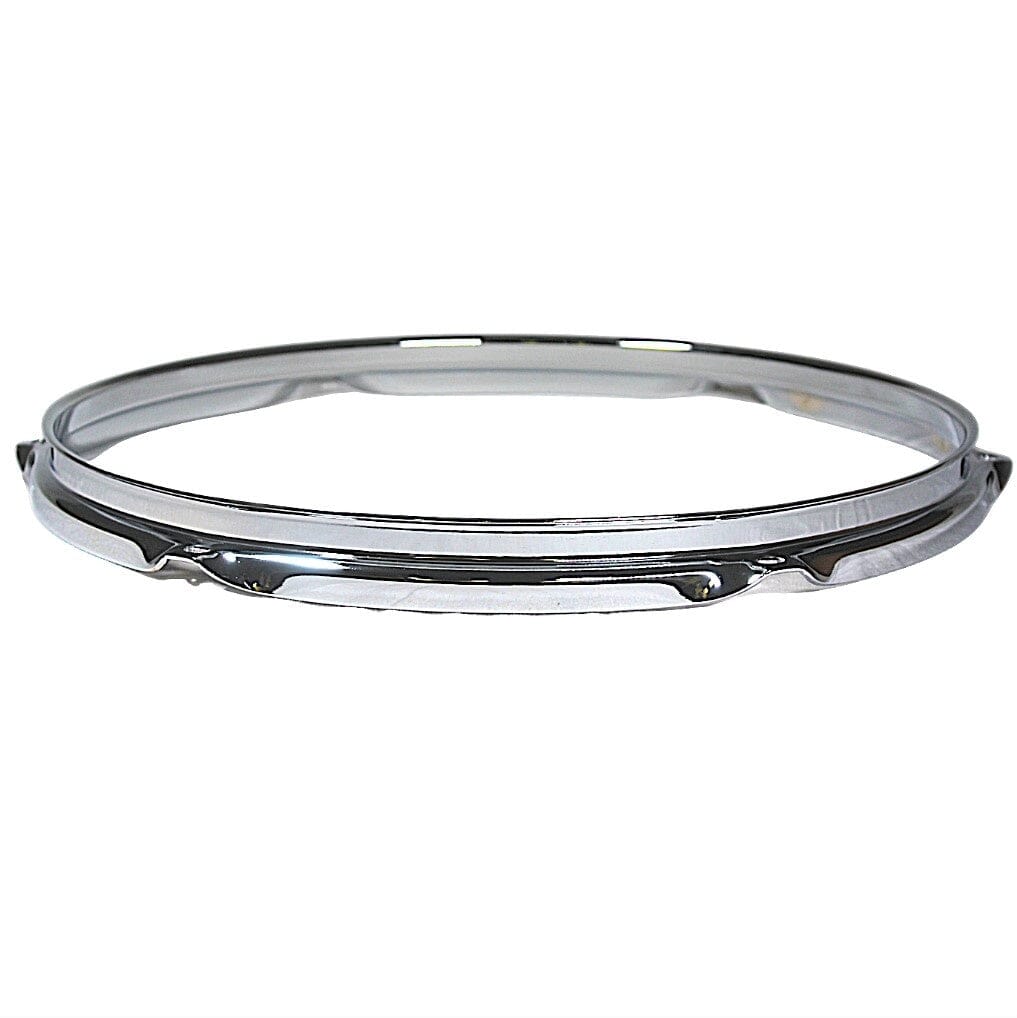 WorldMax 12" 6 Hole 2.3mm Drum Hoop, Chrome (S-2312-6) CUSTOM DRUM PARTS worldmax