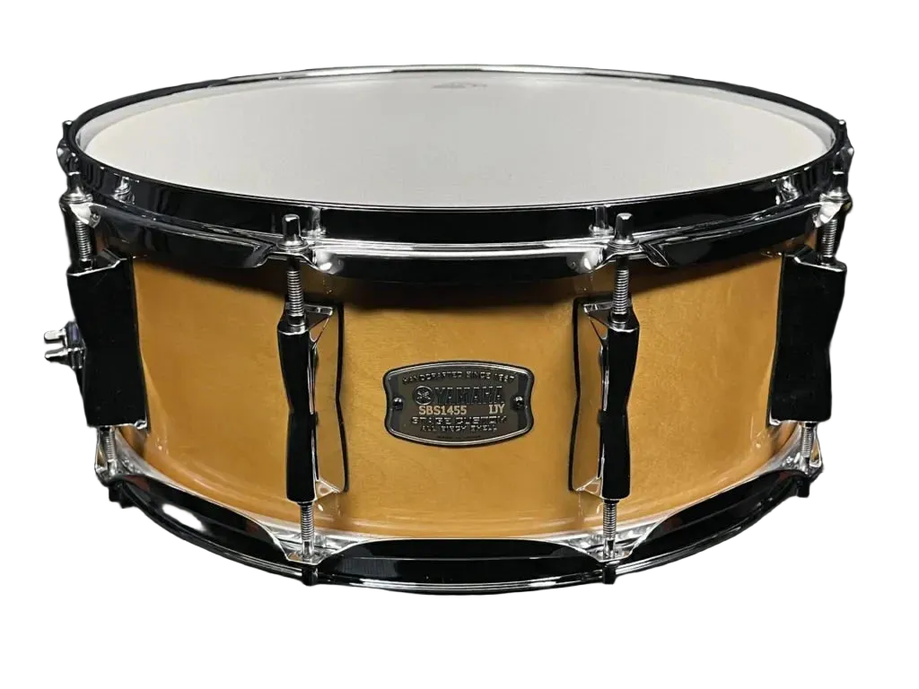 Yamaha 14x5.5 Stage Custom Birch Snare Drum, Natural Wood (SBS1455NW) NEW SNARE DRUMS Yamaha