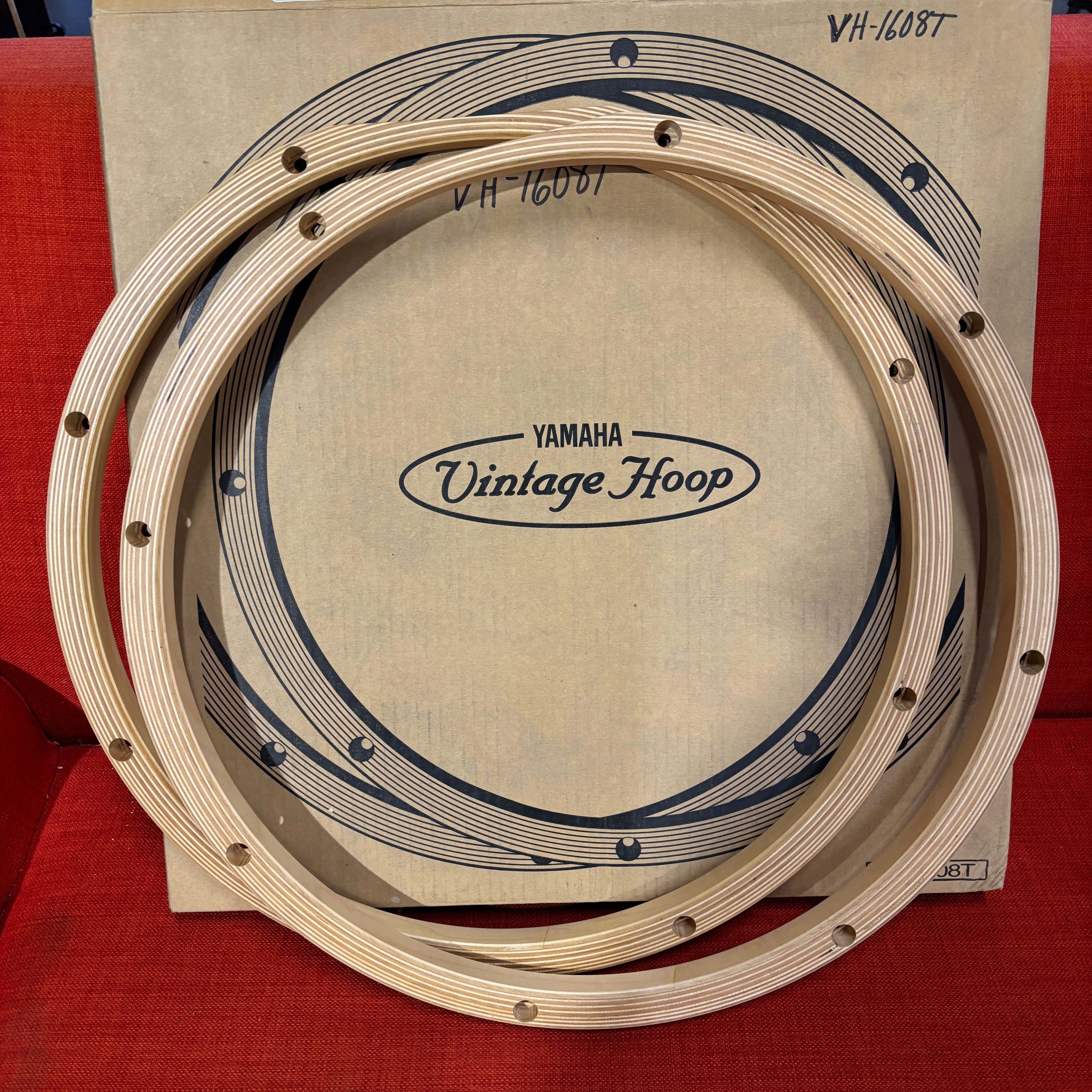 Yamaha 16" Tom Tom Vintage Wood Hoop (VH1608T) CUSTOM DRUM PARTS Yamaha
