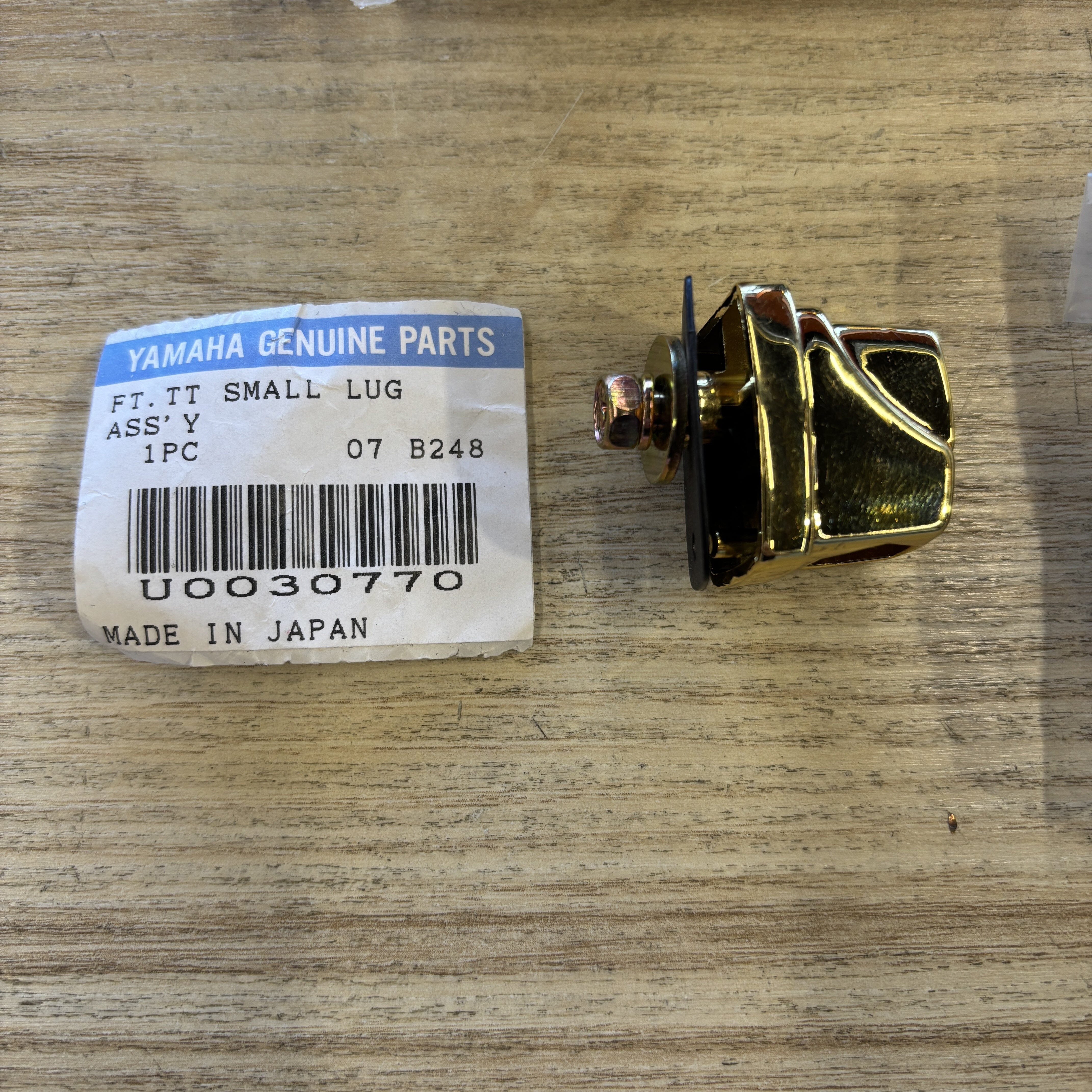 Yamaha Gold Maple Custom Tom Lugs (U0030770) NEW DRUM ACCESSORIES Yamaha