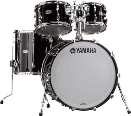 Yamaha Recording Custom 4-piece Drum Shell Pack, Solid Black (RC2F40J SOB) NEW DRUM KIT Yamaha