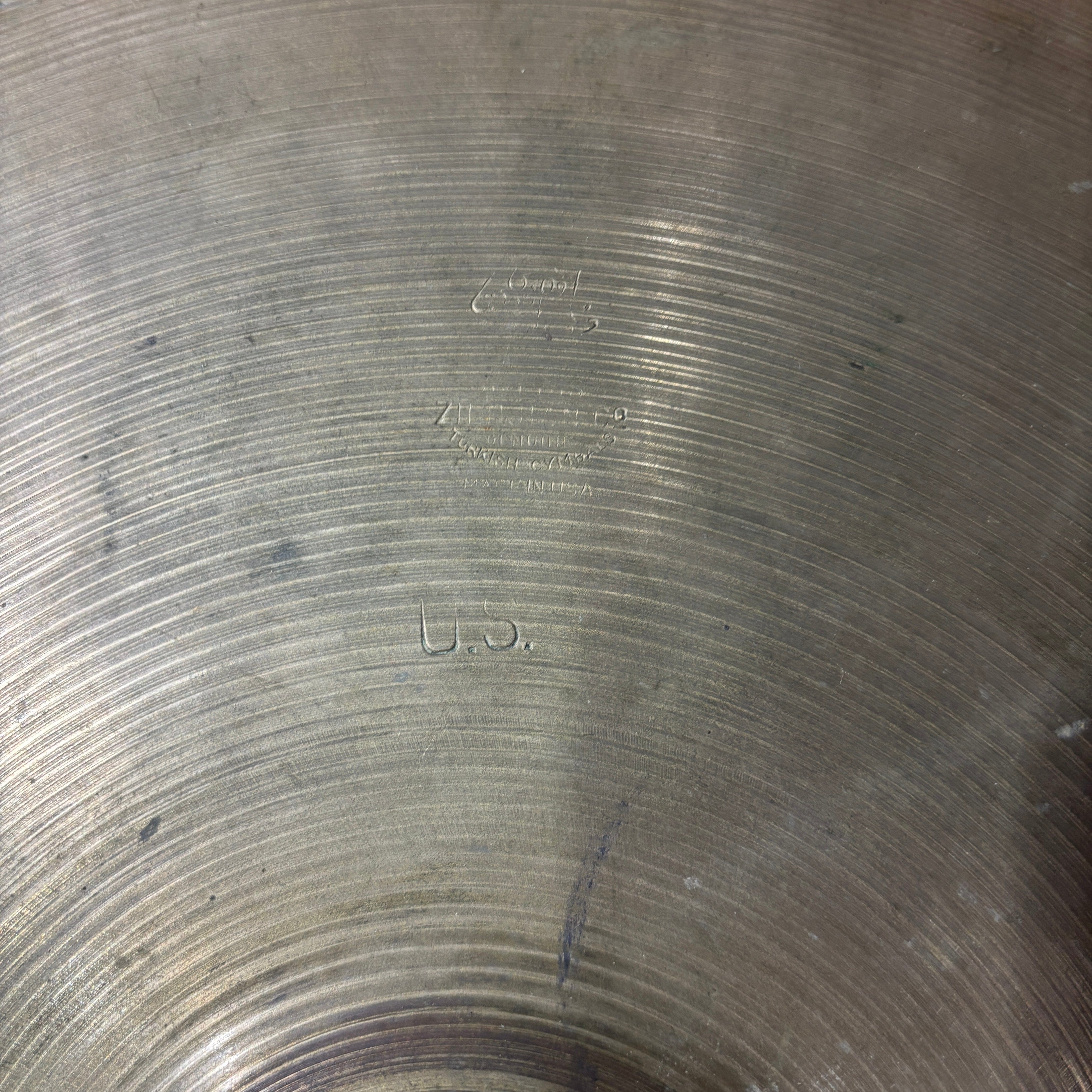 Zildjian 15" US Stamped Cymbal CONSIGNMENT CYMBALS Zildjian