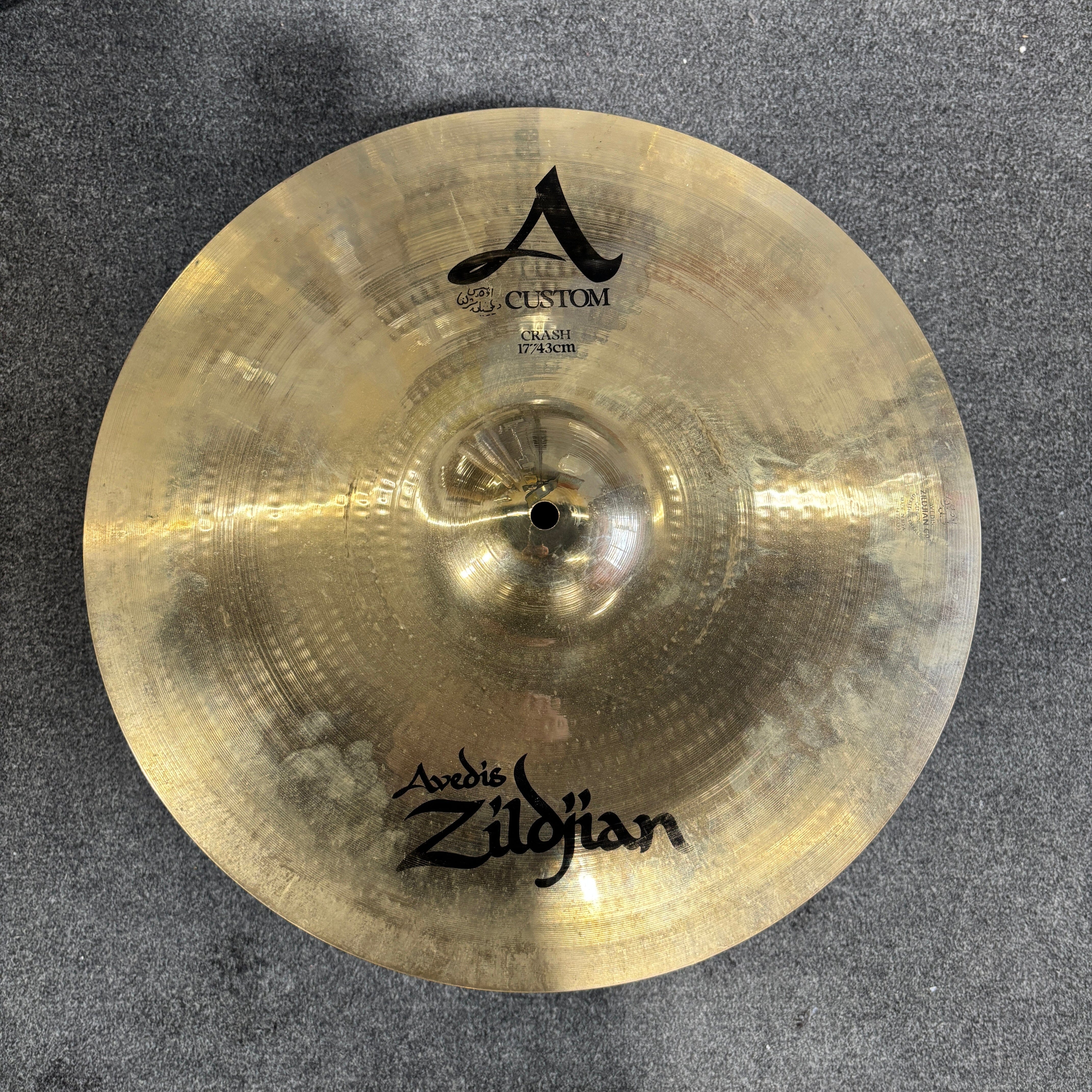 Zildjian 17" A Custom Crash (1990s) USED ZILDJIAN CYMBALS Zildjian