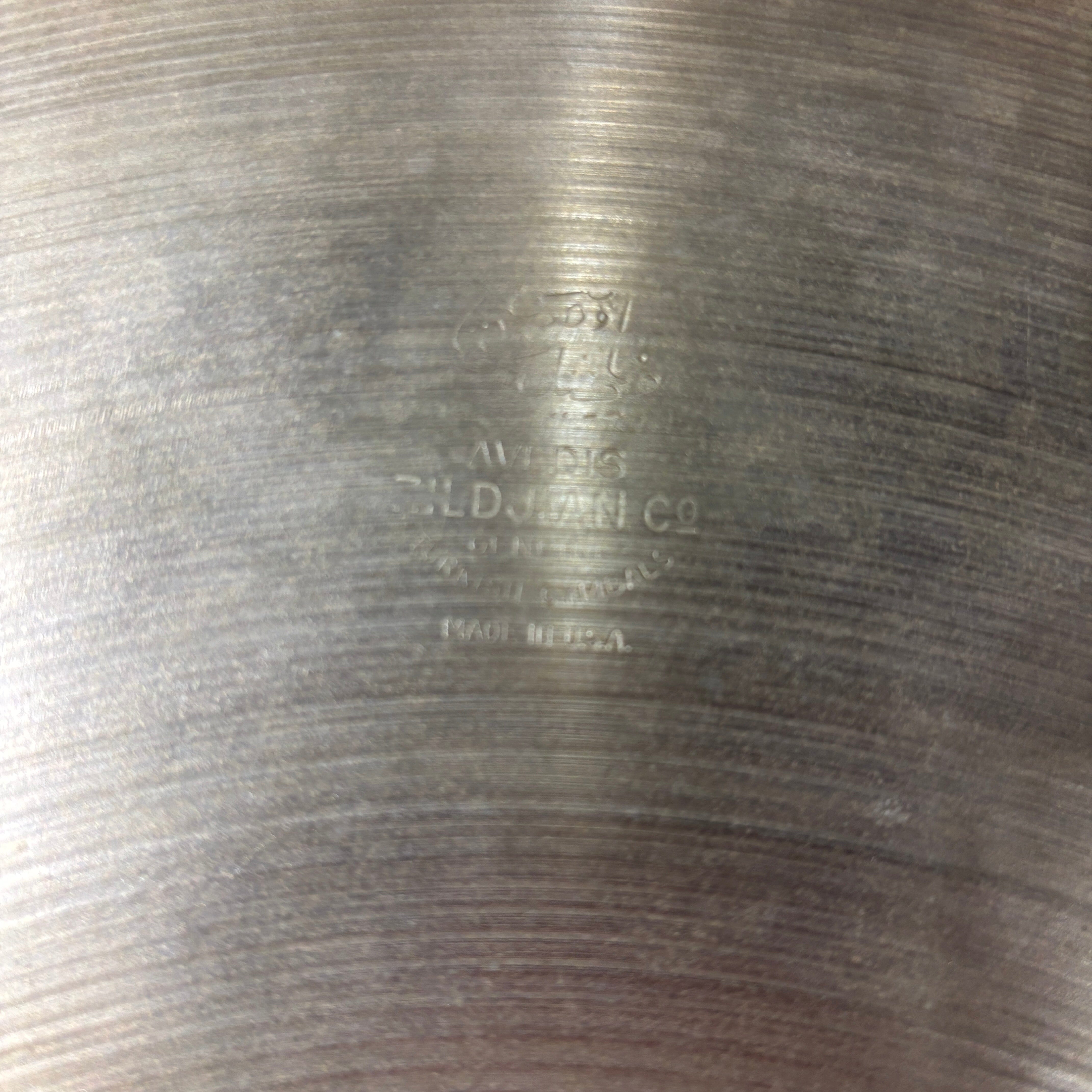 Zildjian 18" crash / ride Vintage Early 1960s CONSIGNMENT CYMBALS Zildjian
