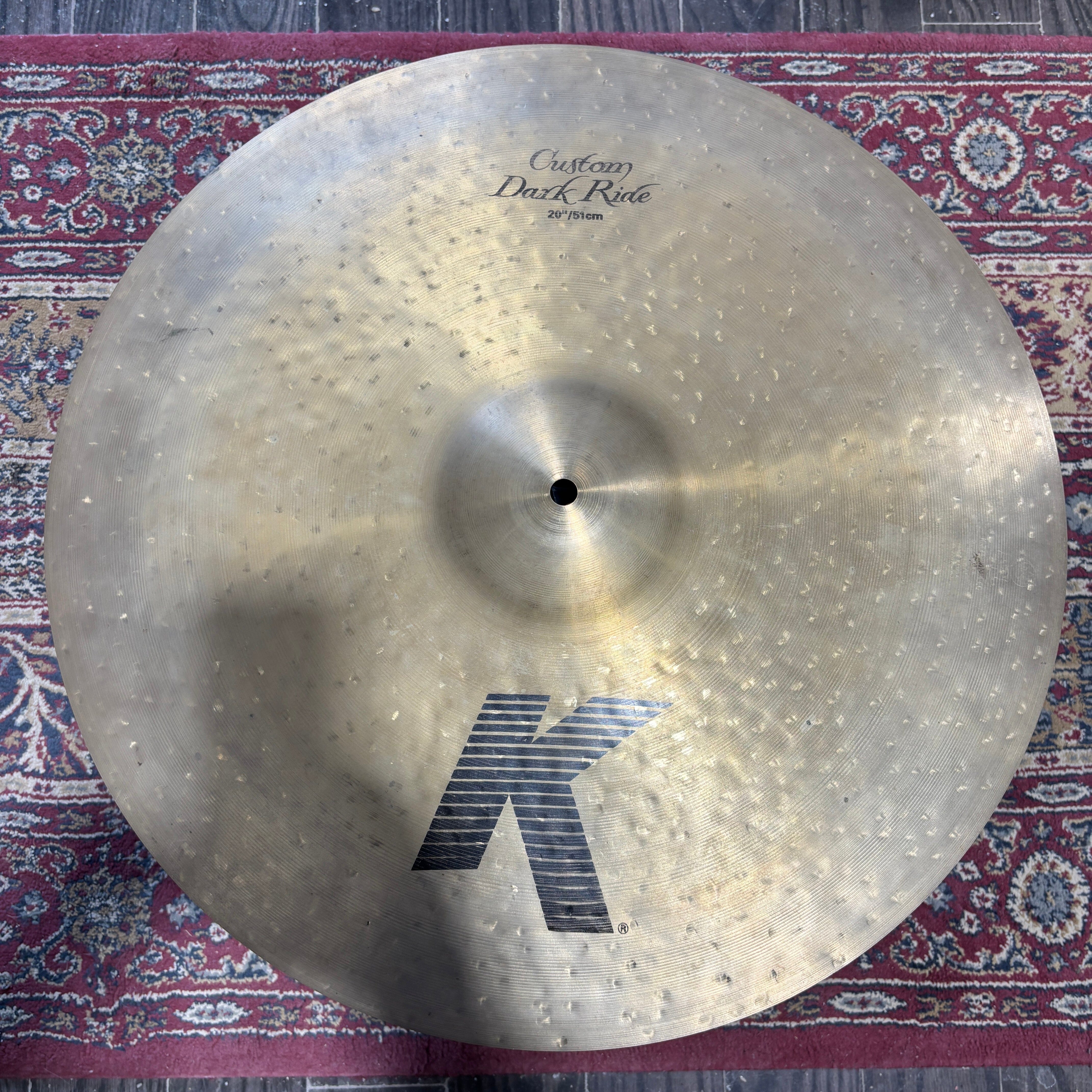 Zildjian 20" K Custom Dark Ride (Used) USED ZILDJIAN CYMBALS Zildjian