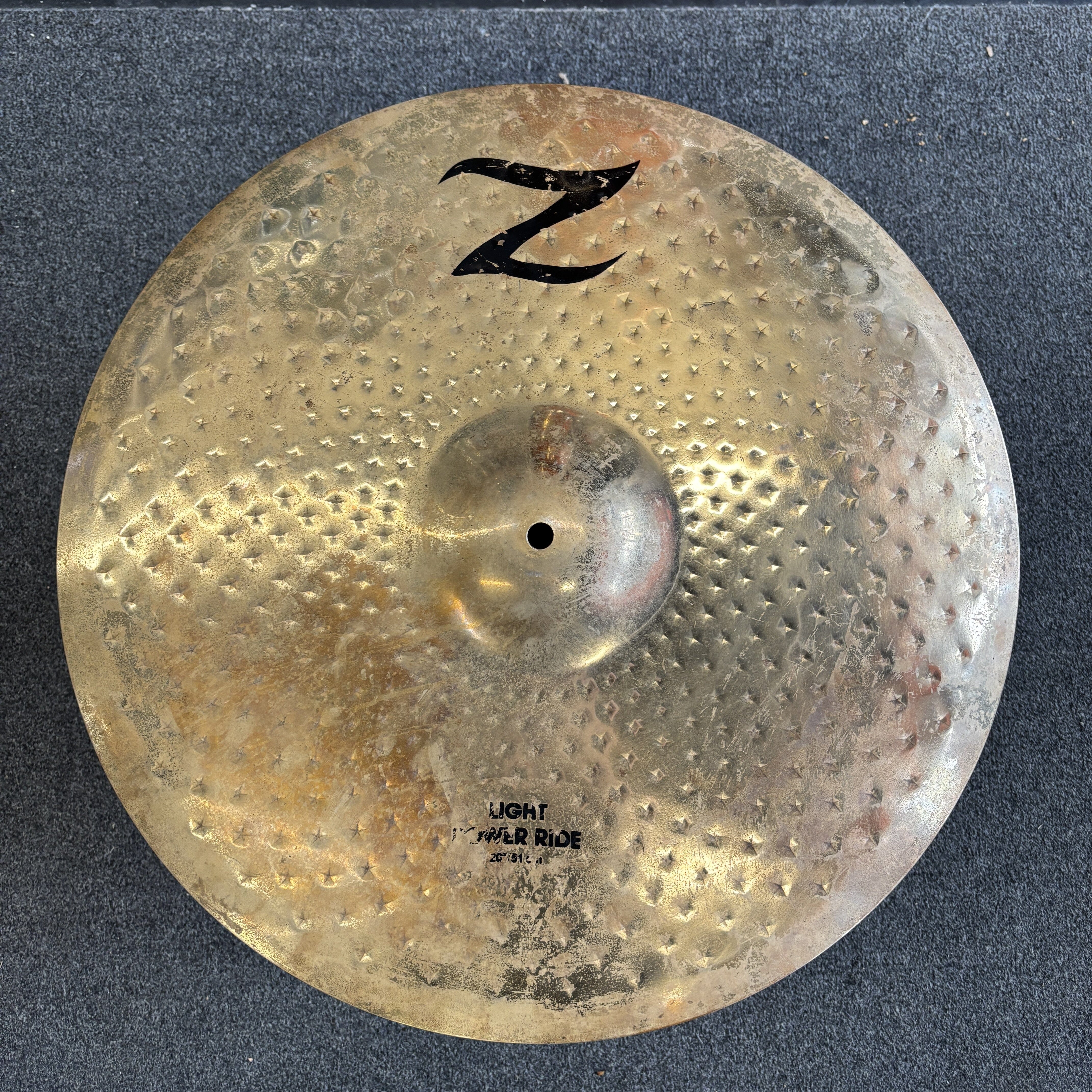 Zildjian 20" Z Custom Power Light Ride (1980s) CONSIGNMENT CYMBALS Zildjian