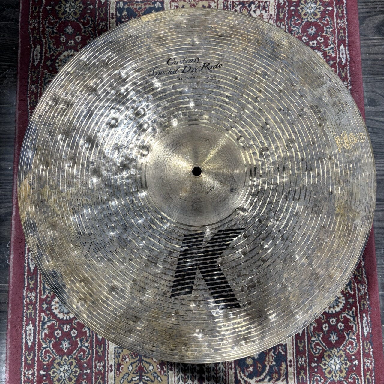 Zildjian 21" K Custom Special Dry Ride (USED) CONSIGNMENT CYMBALS Zildjian