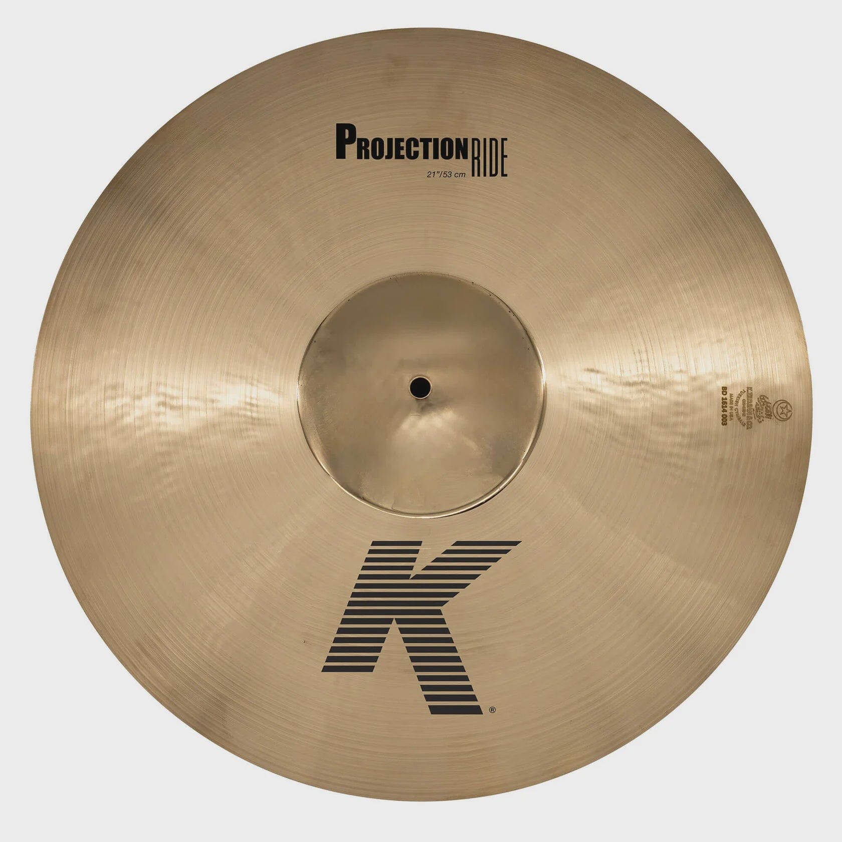 Zildjian 21" K Projection Ride (K0807) NEW ZILDJIAN CYMBALS Zildjian