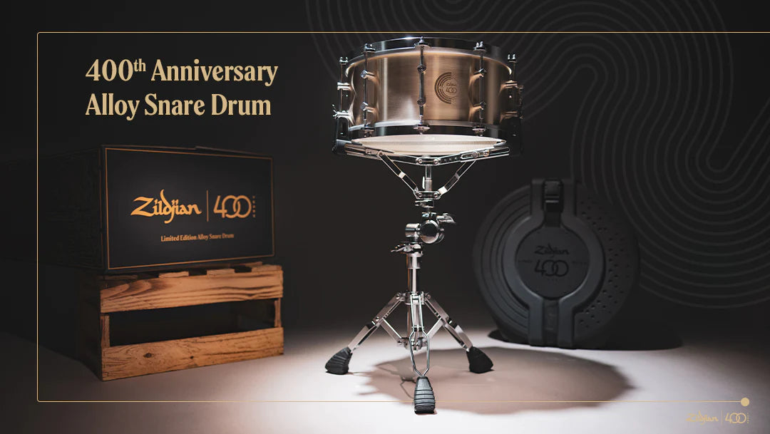 Zildjian 400th Anniversary Limited Edition 6.5x14'' Alloy Snare Drum (400TH-LE-SNARE-DRUM) Snare Drums Zildjian