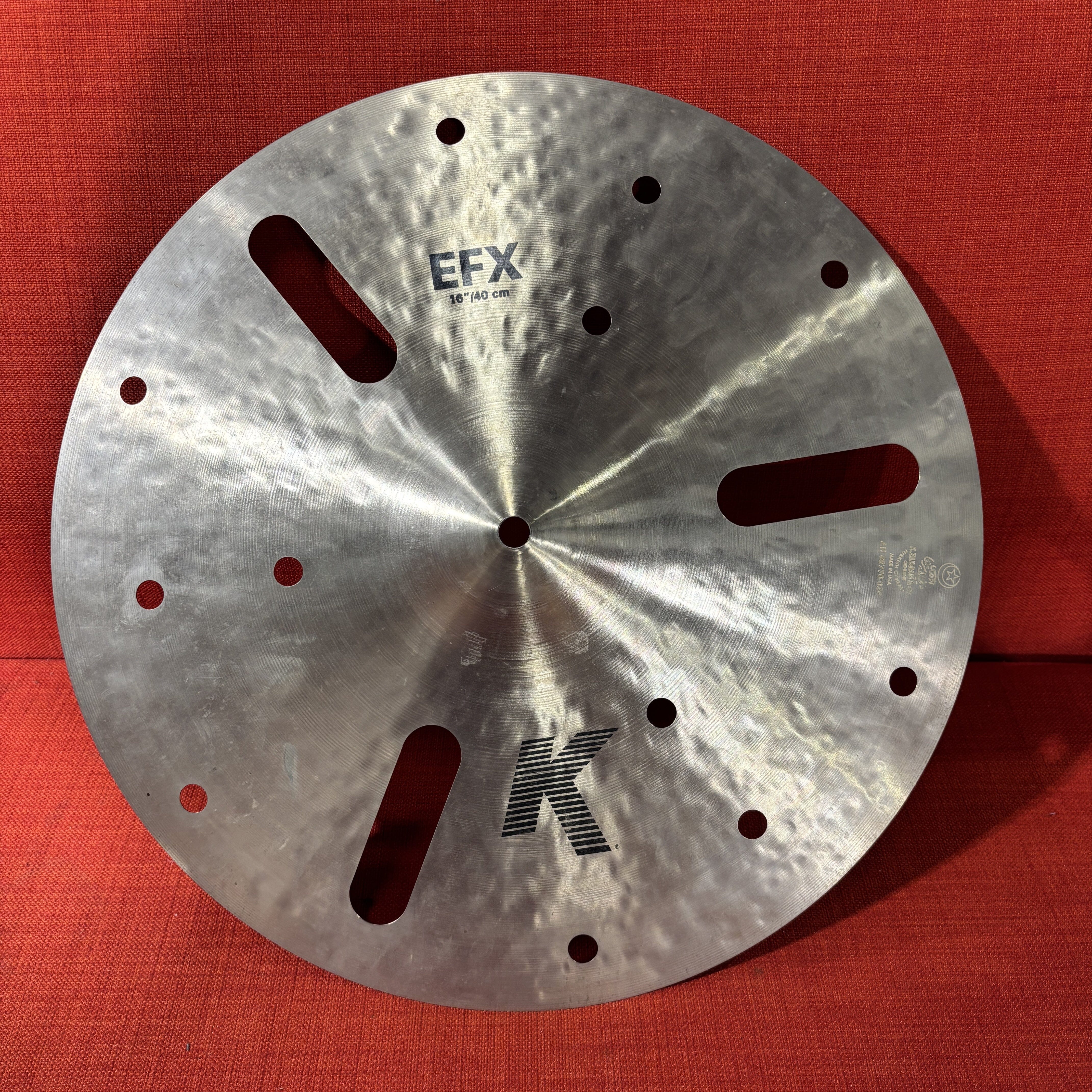 Zildjian K 16-Inch EFX Cymbal CONSIGNMENT CYMBALS Zildjian