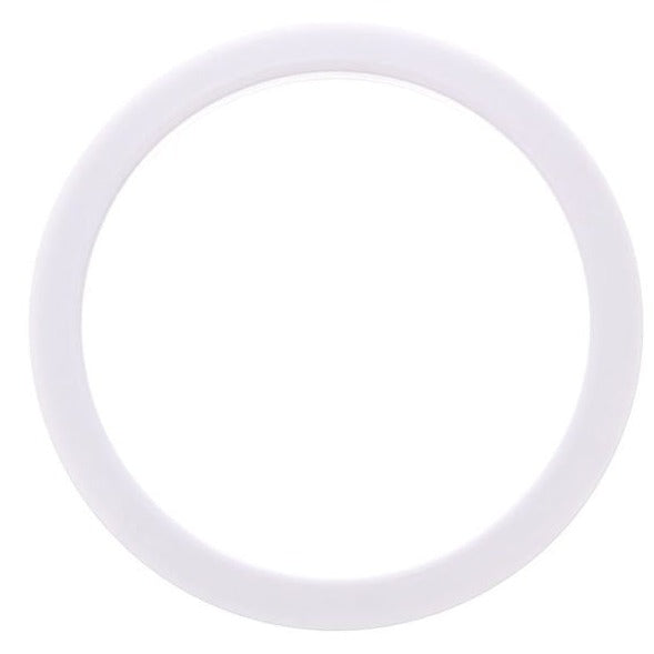 Bass Drum O's 5" Hole Port, White (HW5) Drum Accessories Bass Drum O's