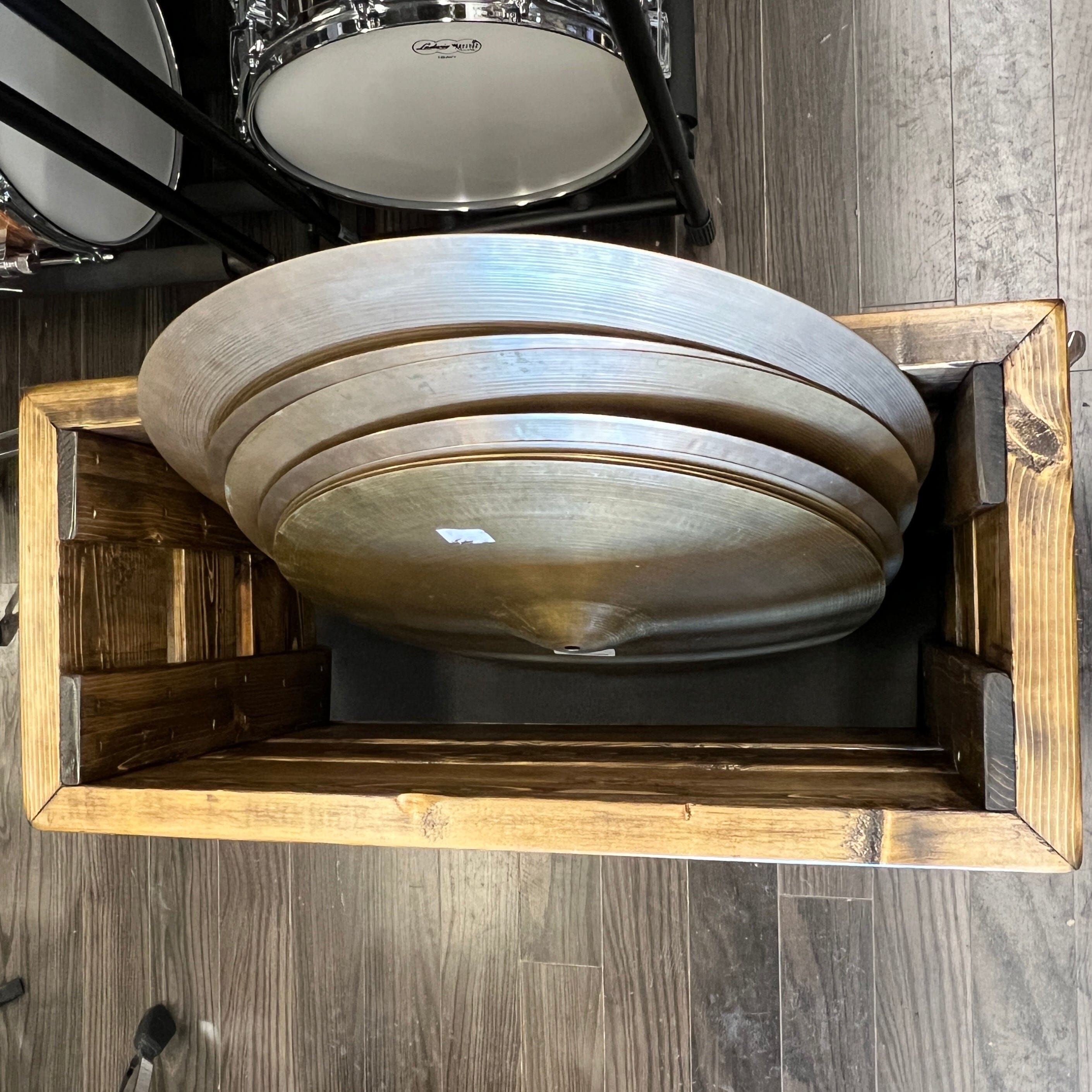 Custom Cymbal Crates for Storage drum kit Dave's Drum Shop