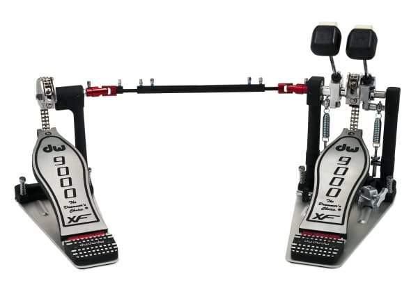 DW 9000 Series Double Pedal, Extended Footboard (DWCP9002XF) Drum Pedals DW