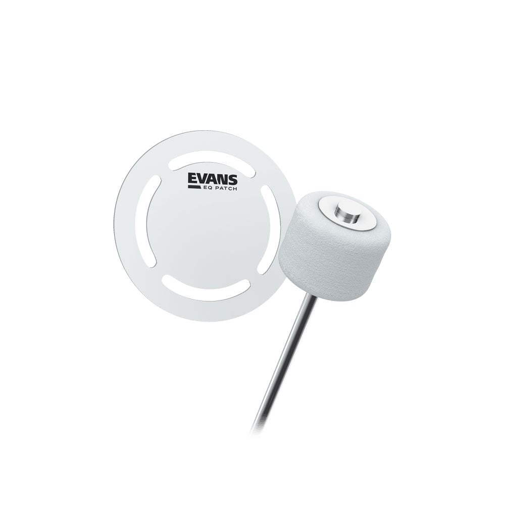 Evans EQ Patch Aramid Fiber, Single Pedal (EQPAF1) Bass Drum Beaters evans