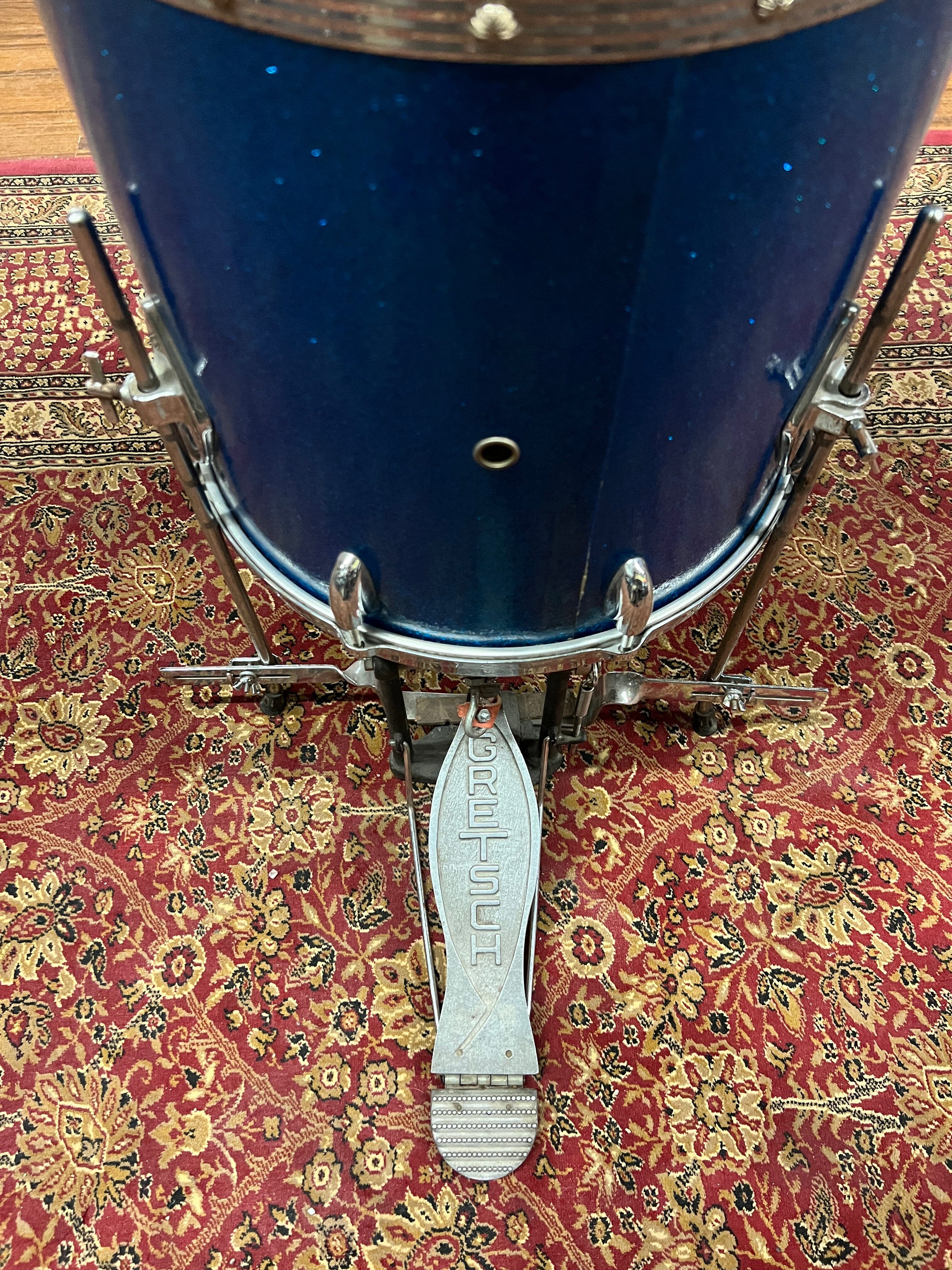 Gretsch Cocktail Drum Set 1960s Blue (PX4183) drum kit Gretsch