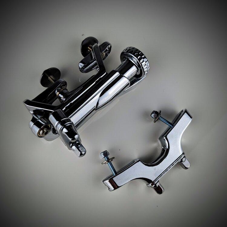 INDE Drum Labs Strainer Chrome with Universal Butt Plate drum kit INDE