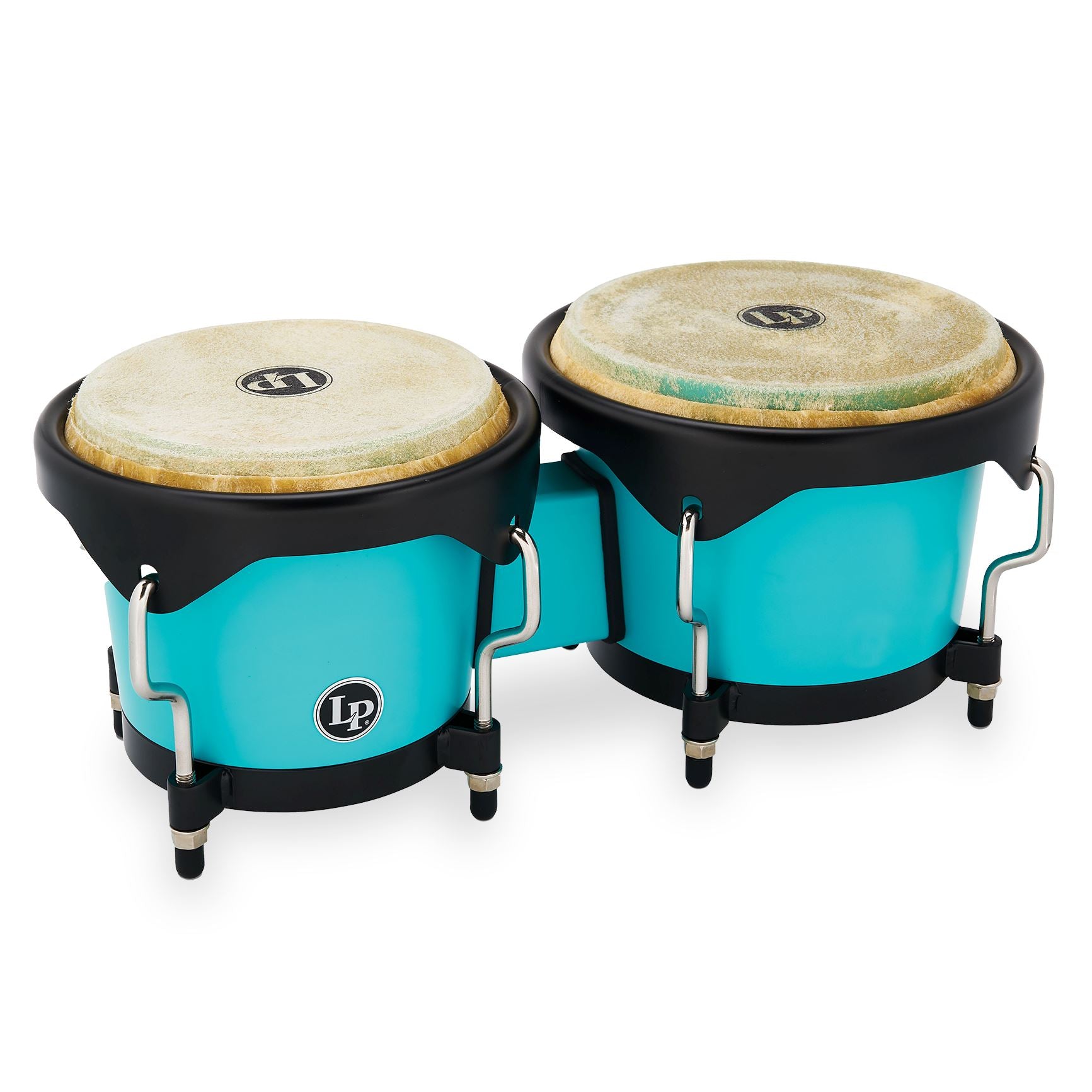 LP Discovery Series Bongos, 6.25" - 7.25" Bongos LP Sea Foam Black