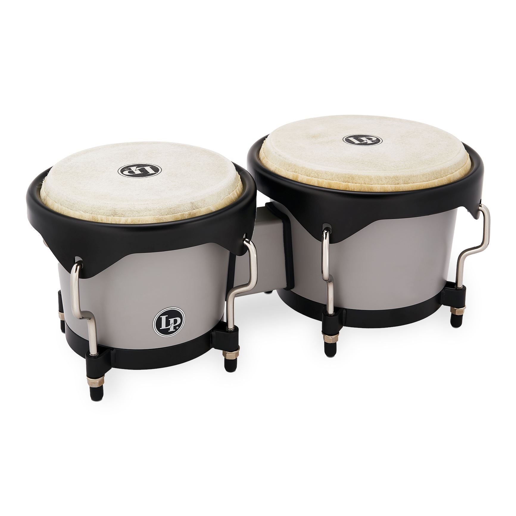 LP Discovery Series Bongos, 6.25" - 7.25" Bongos LP Slate Grey Black