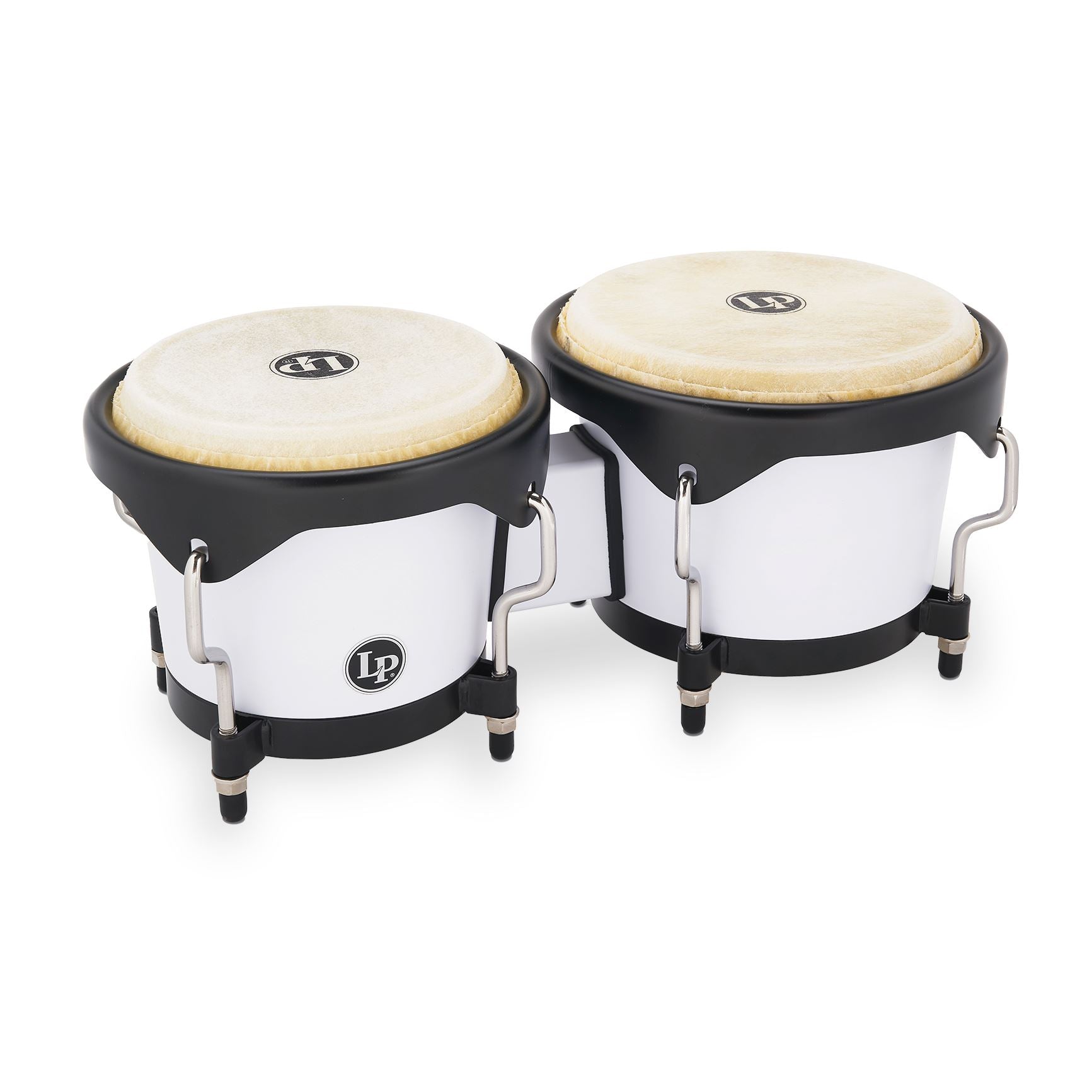 LP Discovery Series Bongos, 6.25" - 7.25" Bongos LP Snow White Black