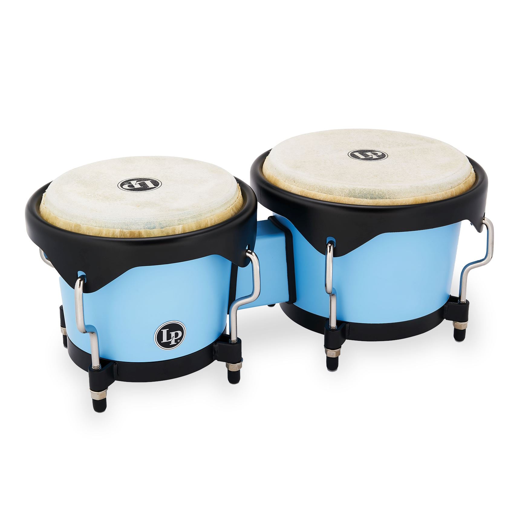 LP Discovery Series Bongos, 6.25" - 7.25" Bongos LP Sonic Blue Black