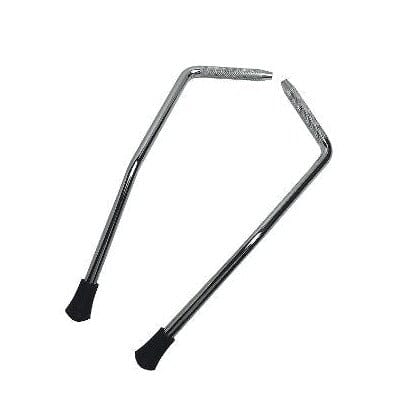 Ludwig Gull-Wing Style 9.5mm Spurs - 22 and Up Bass Drums, Pair (PC4006) spur Ludwig