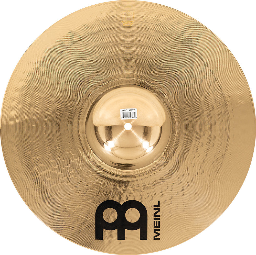 Meinl 18" Pure Alloy Custom Crash, Medium Thin (PAC18MTC) crash Meinl