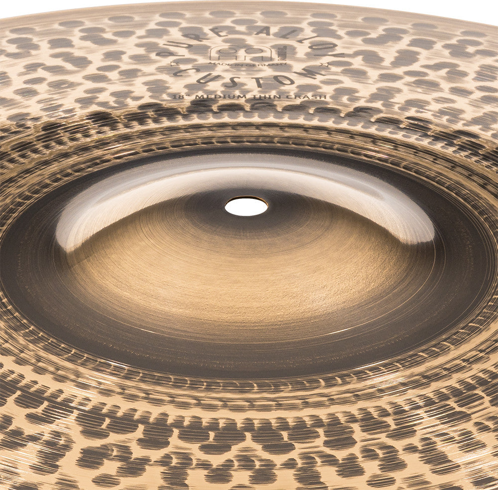 Meinl 18" Pure Alloy Custom Crash, Medium Thin (PAC18MTC) crash Meinl