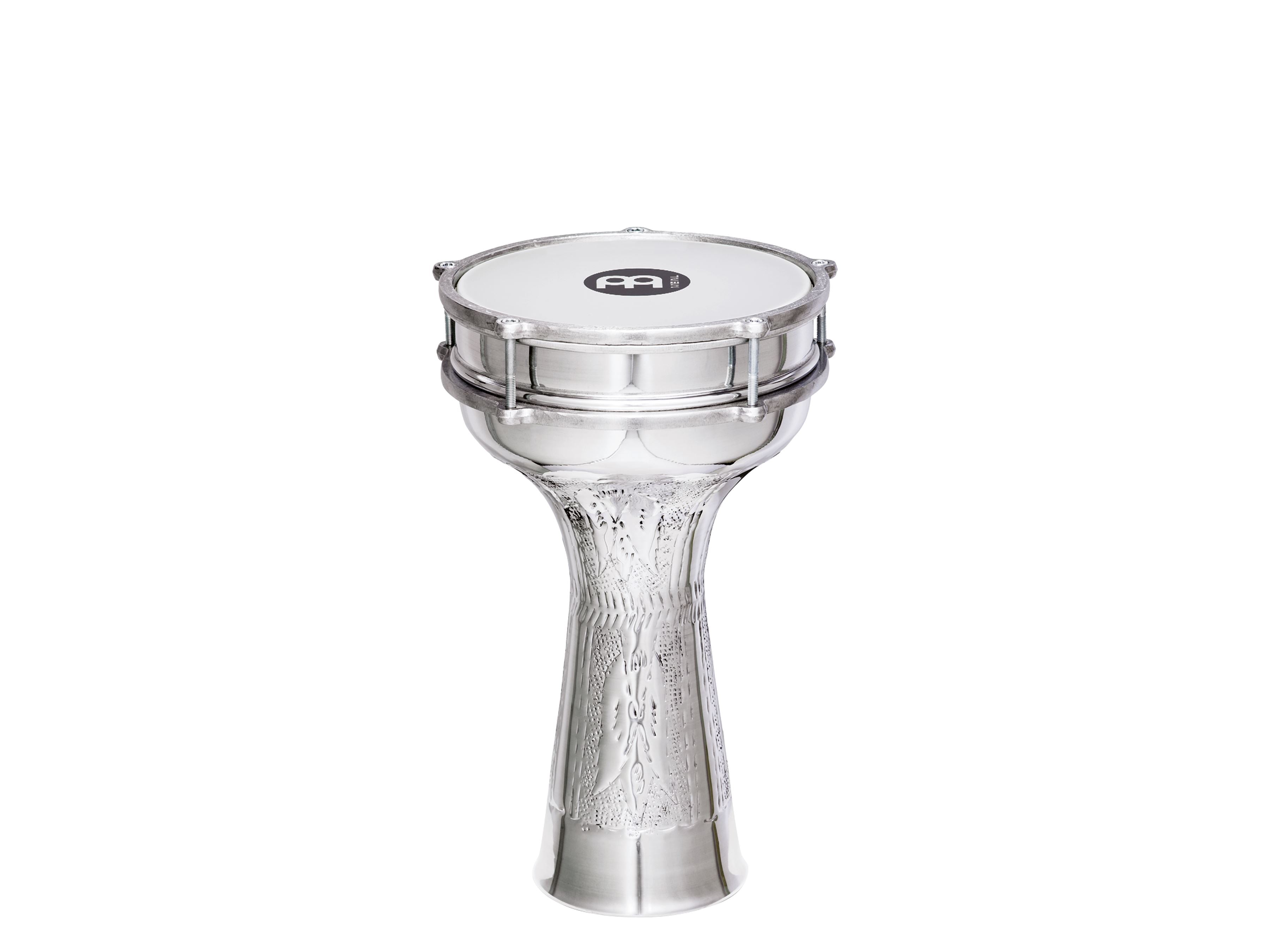 Meinl 8" Aluminum Jingle Darbuka, Hand Hammered hand drum Meinl