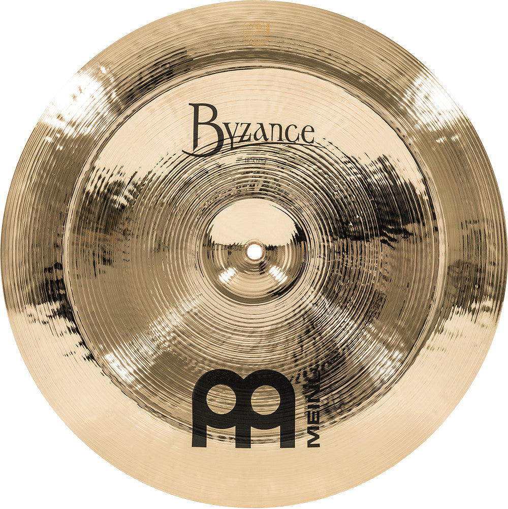 Meinl Byzance 18" China Cymbal, Brilliant (B18CH-B) Cymbals Meinl