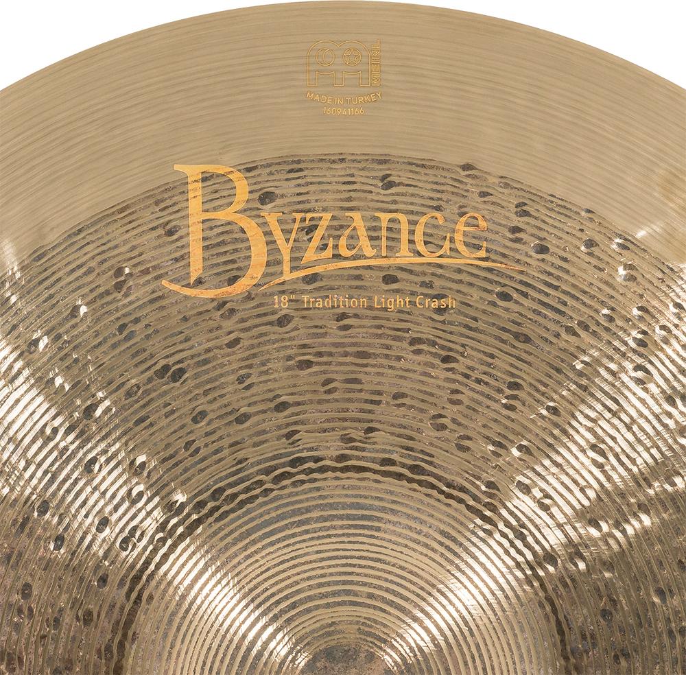 Meinl Byzance Jazz Tradition Light Crash, 18" Cymbals Meinl