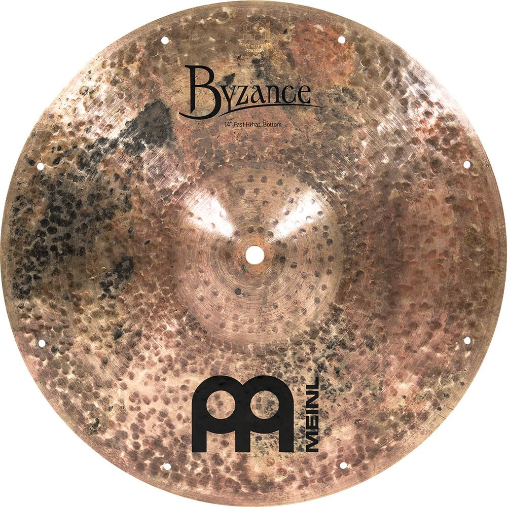 MEINL Cymbals Byzance Brilliant Fast Hihat - 14" (B14FH) Cymbals Meinl