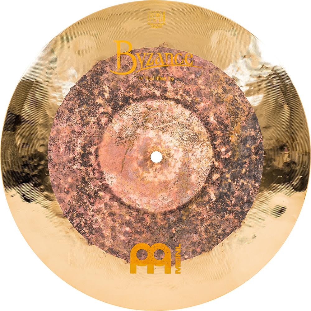 MEINL Cymbals Byzance Dual Hihat - 14" (B14DUH) Cymbals Meinl
