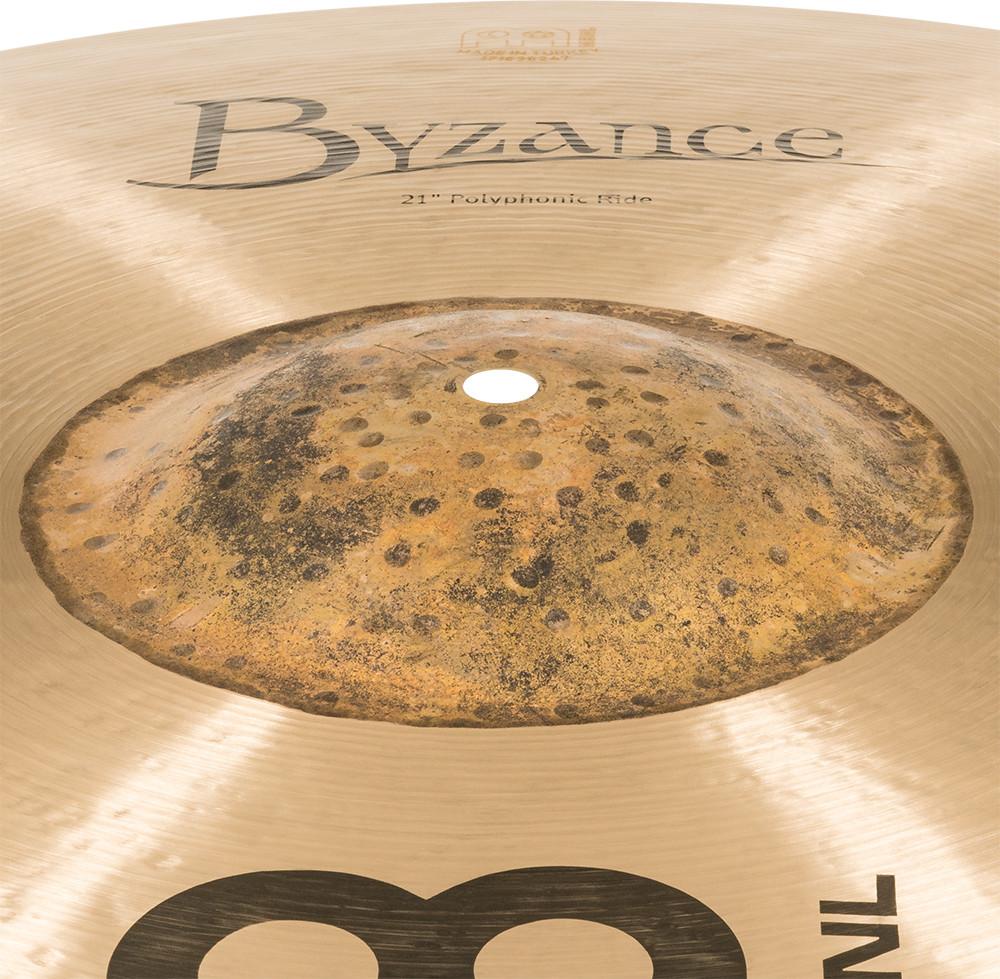 MEINL Cymbals Byzance Traditional Polyphonic Ride - 21" (B21POR) Cymbals Meinl