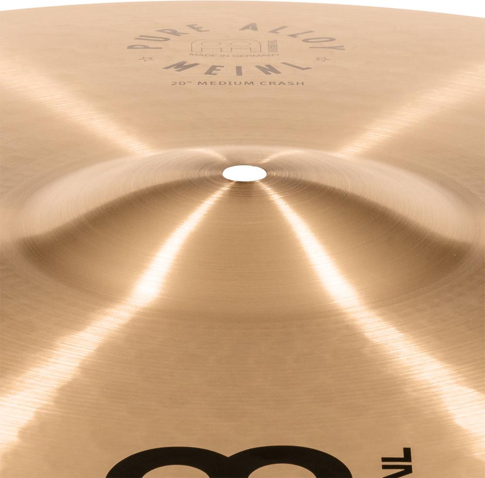MEINL Cymbals Pure Alloy Medium Crash - 20" (PA20MC) Cymbals Meinl