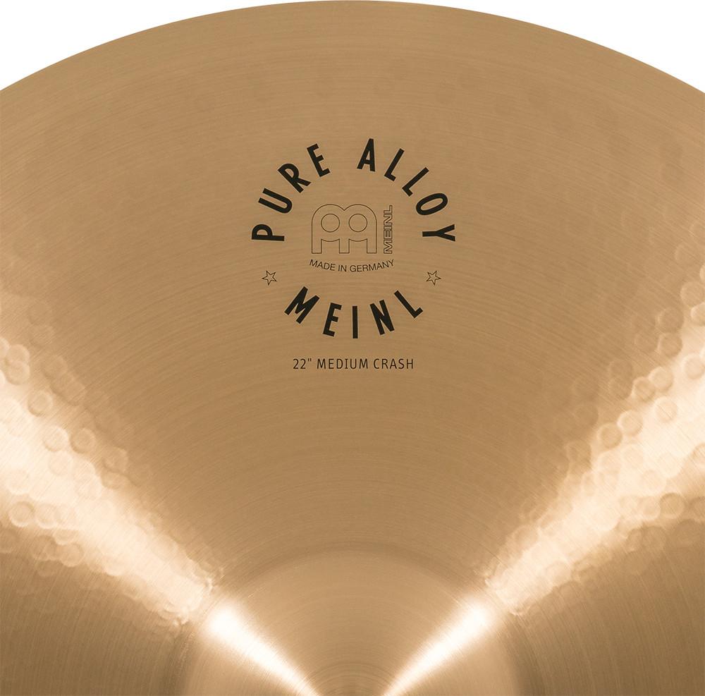 MEINL Cymbals Pure Alloy Medium Crash - 22" (PA22MC) crash Meinl