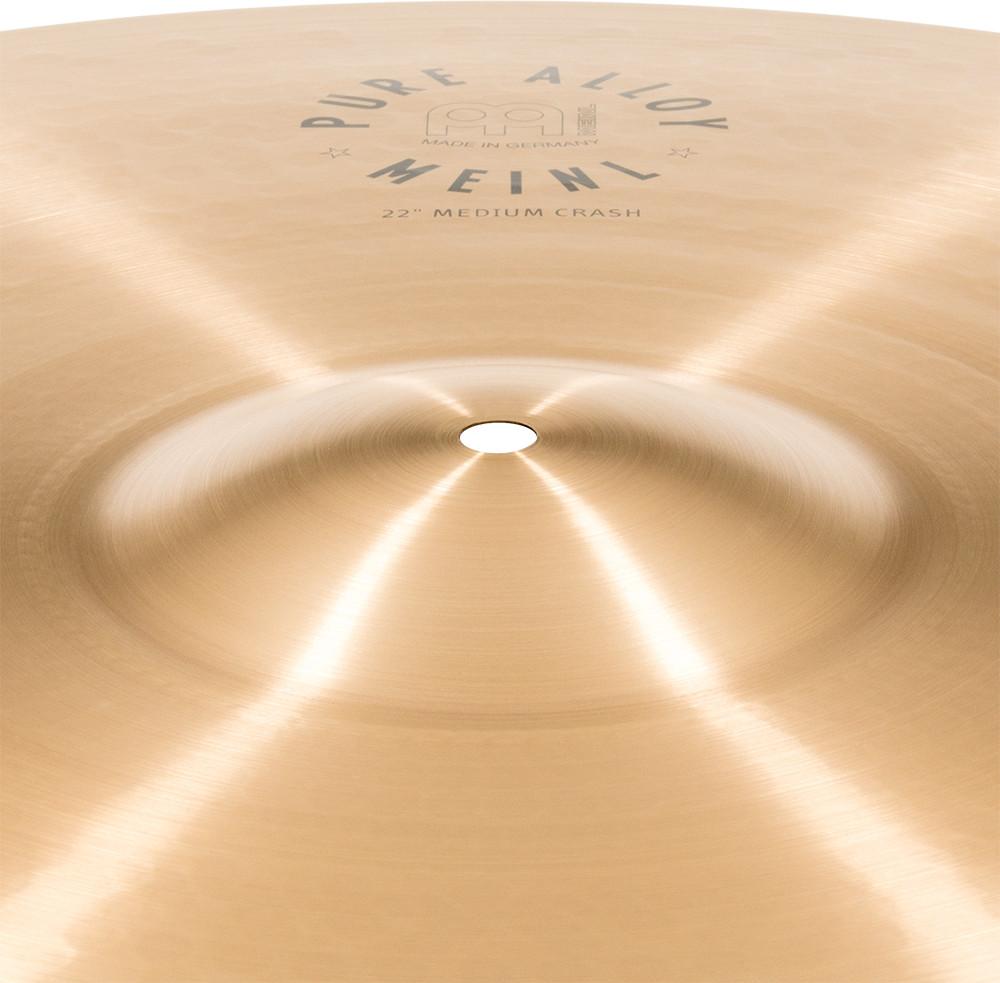 MEINL Cymbals Pure Alloy Medium Crash - 22" (PA22MC) crash Meinl
