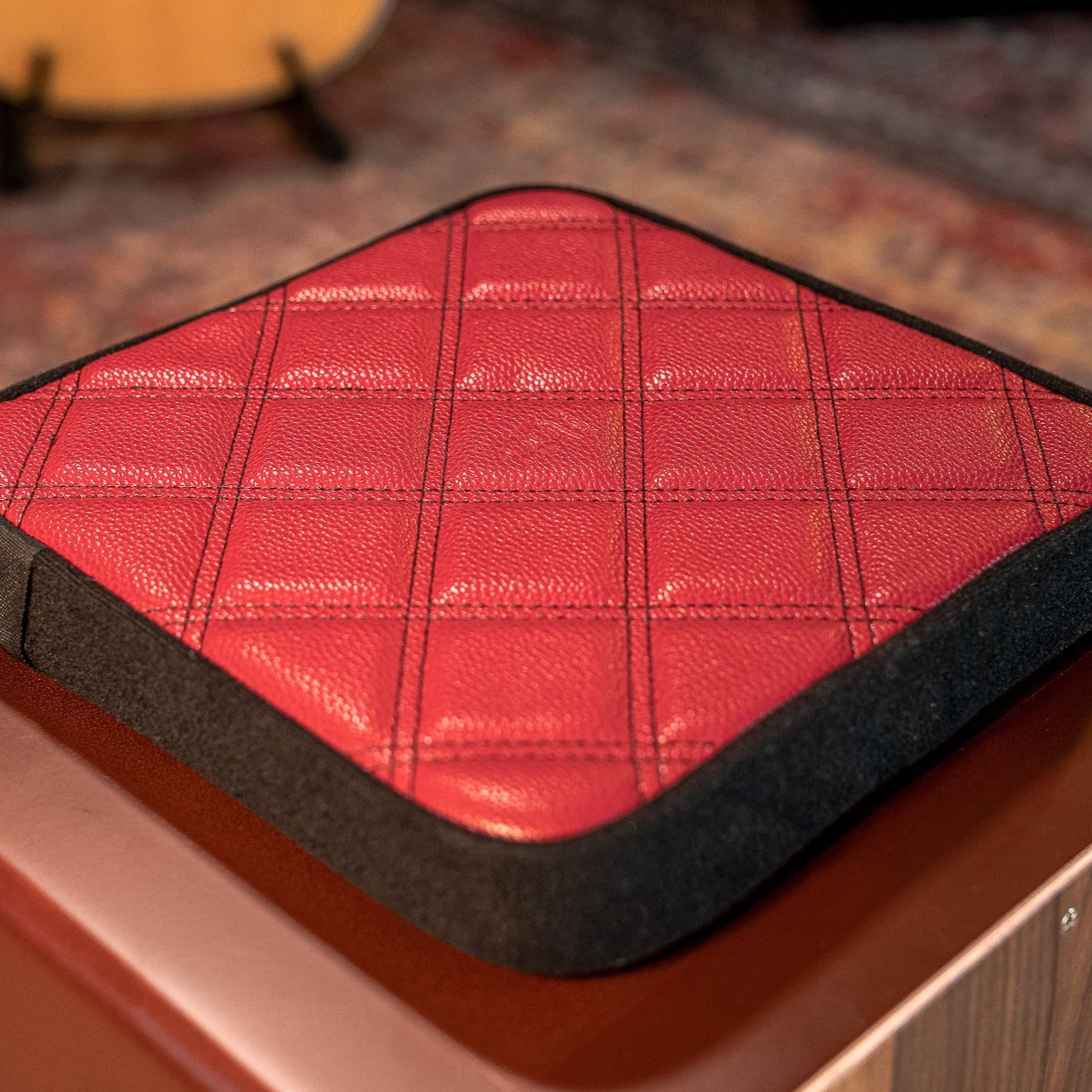 MEINL Percussion Deluxe Cajon Seat, Bordeaux (DCS-R) Drum Accessories Meinl