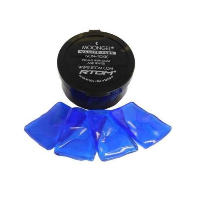 Moongel Damper Pads, Blue, 6 Pack (MG-4) damper Rtom