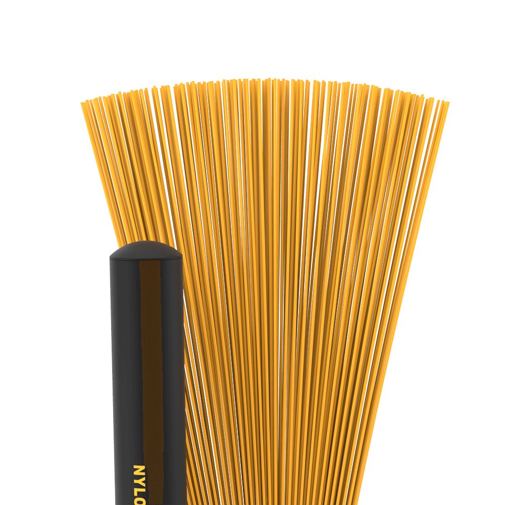 ProMark Light Nylon Drum Brushes, Yellow 5B (PMNB5B) brushes Promark