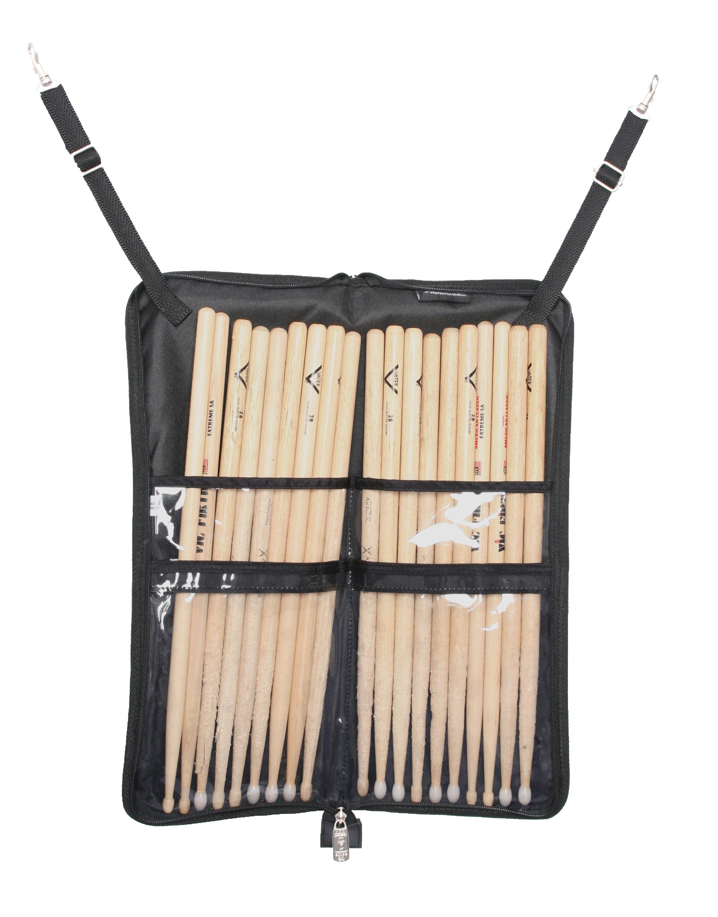 Protection Racket Standard Pocket Drum Stick Case, Black (6025-00) Drum Stick & Brush Bags & Holders Protection Racket